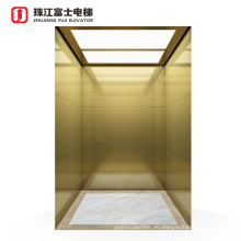 Elevadores de pasajeros Uso de ascensores residenciales y ascensor de transmisión de aire acero de pasajeros acero inoxidable Zhujiang fuji